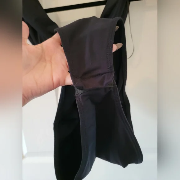 Zara Black Off The Shoulder Bodysuit NWT - Picture 6 of 7